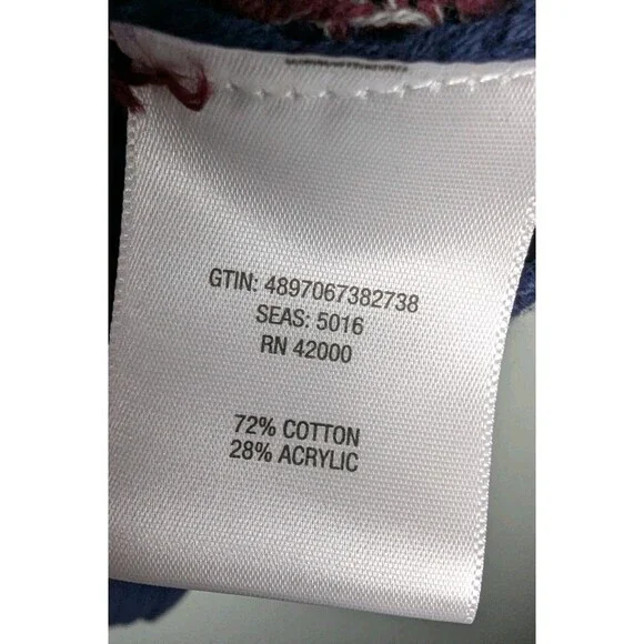 Adam Levine Cardigan Medium Aztec Southwestern Grandpa Button Up Sweater Pockets - Picture 8 of 11